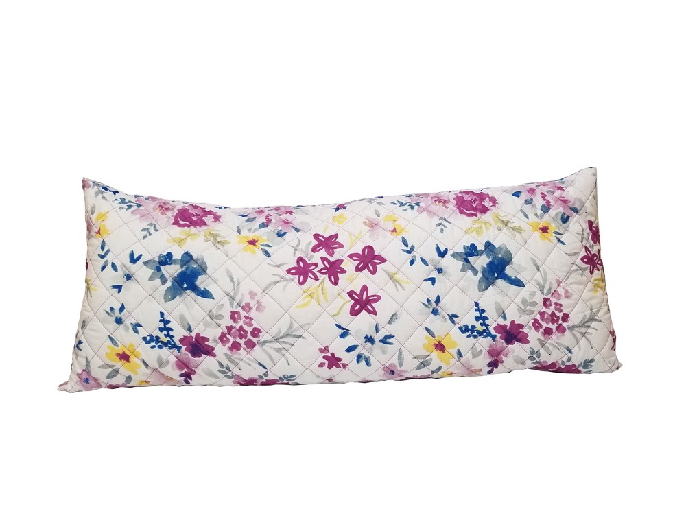 Floral Body Pillow