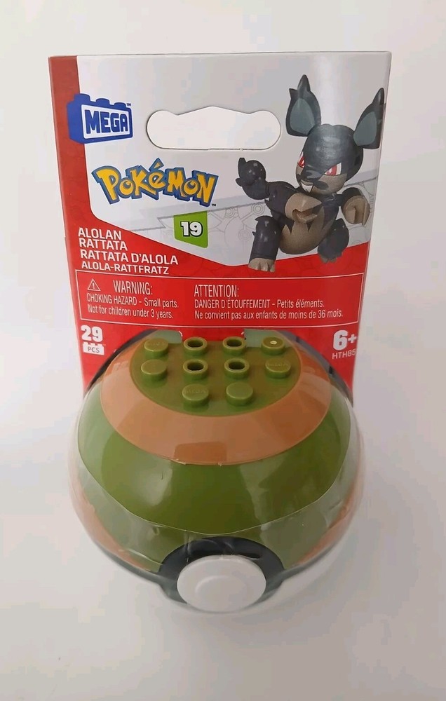 MEGA Construx Pokemon Alolan Rattata Series 19 HTH85