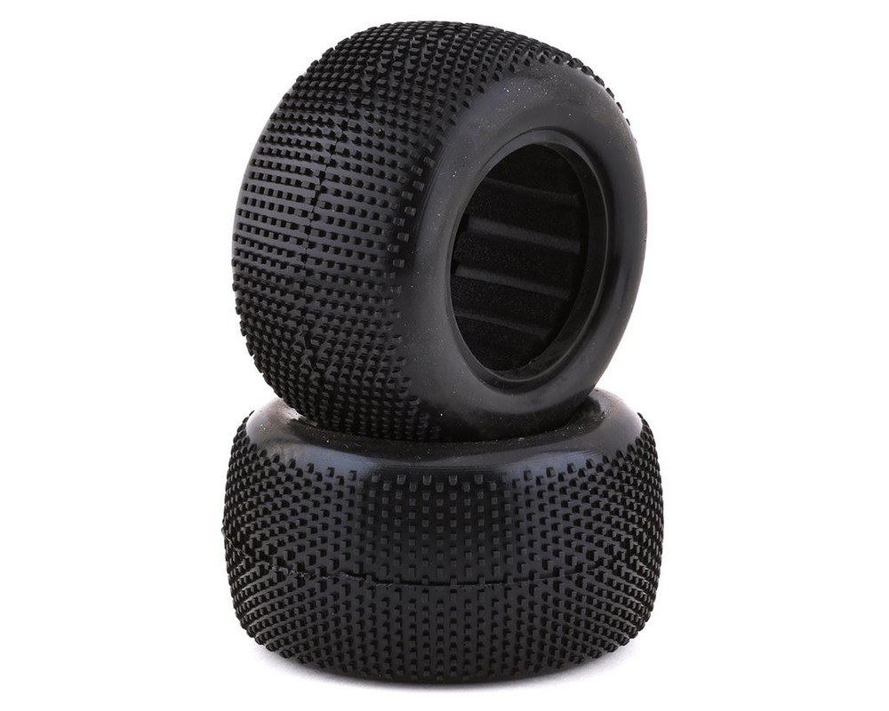 Raw Speed RC SuperMini 2.2 Inch 1/10 Scale Stadium Truck Tires Pair