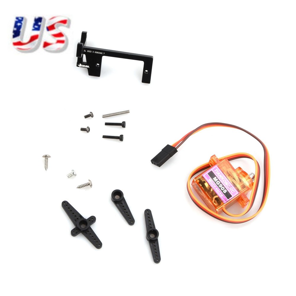 TAMIYA 1/14 RC Car Gearbox Servo Steering Gear Mount Set Replacement DIY Parts