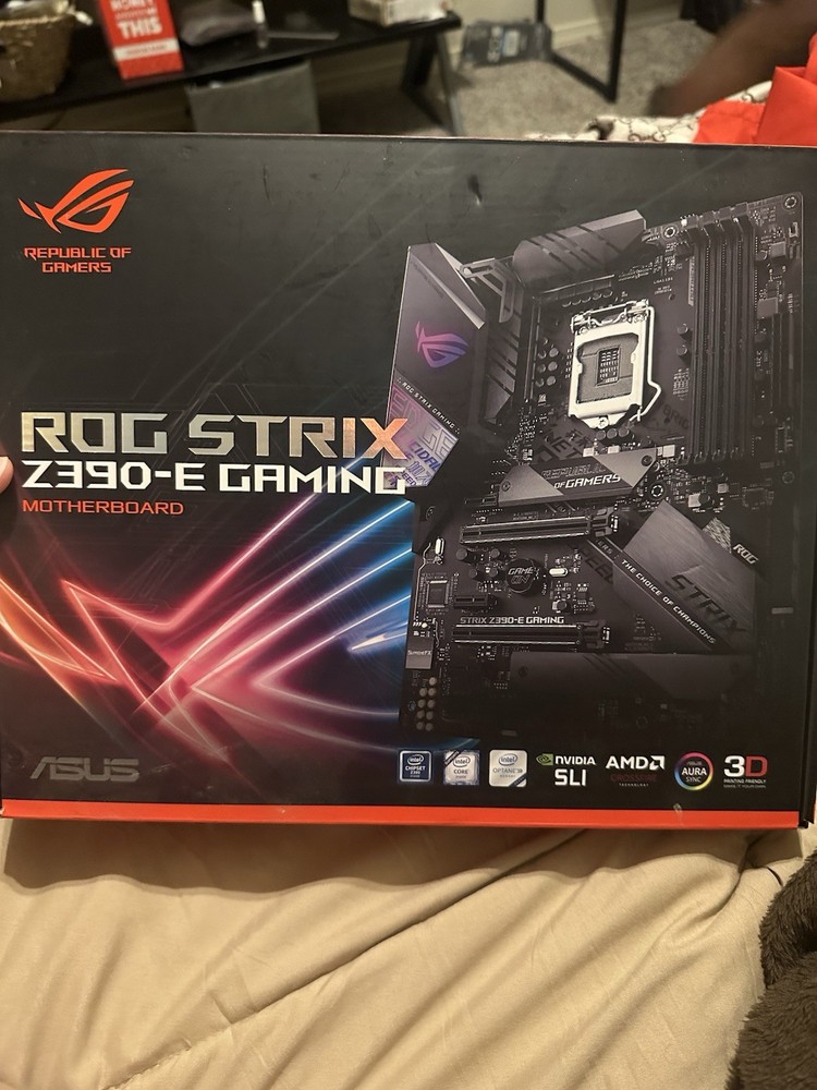ASUS ROG STRIX Z390-E GAMING ATX LGA1151 DDR4 Motherboard HDMI M.2 Wi-Fi
