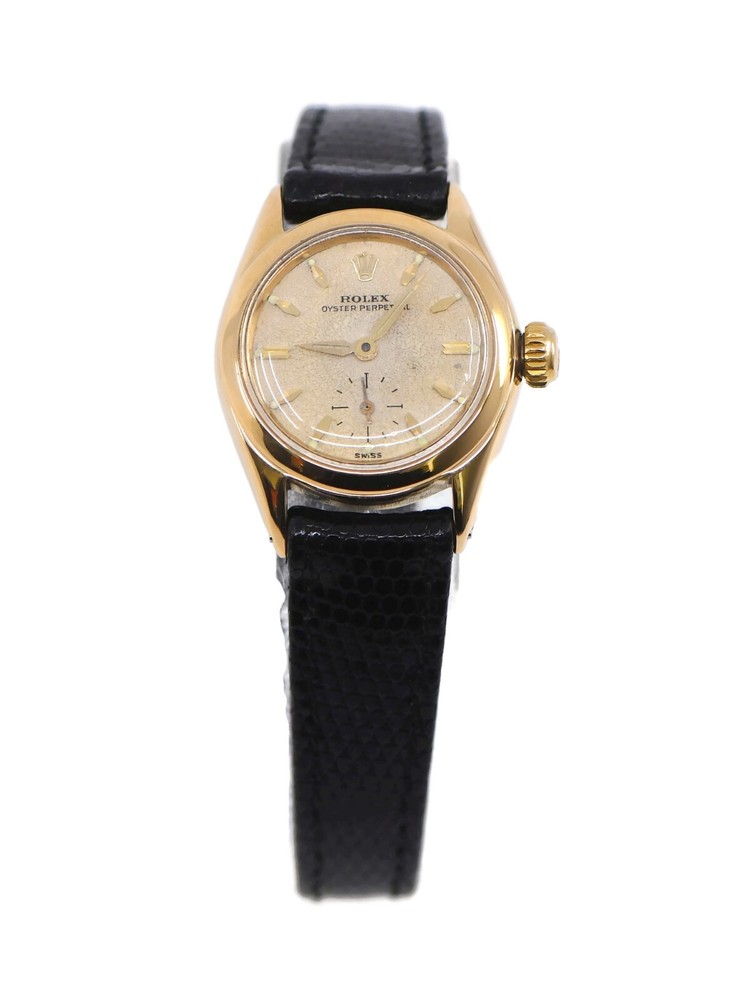Rolex Oyster Perpetual 6509 18K Yellow Gold Luxury Watch