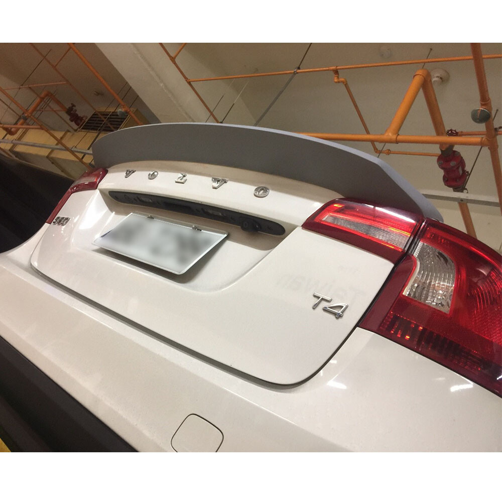 Matte Black Ducktail Spoiler for 2011-2018 Volvo S60 T5 T6 Trunk