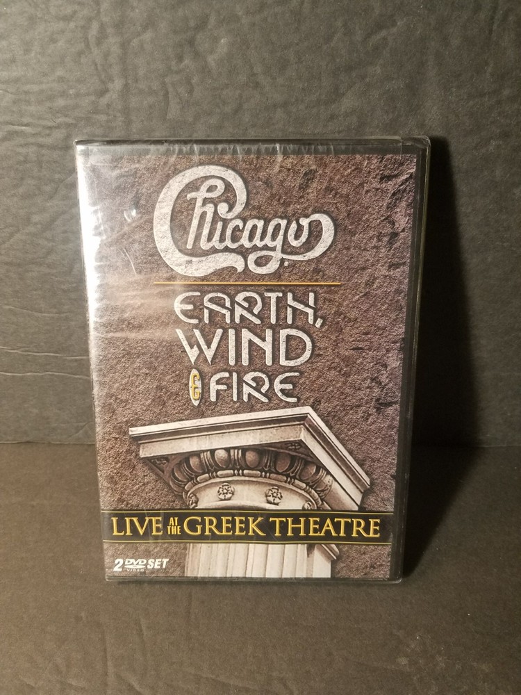 Chicago And Earth, Wind & Fire - Live At The Greek Theatre (DVD, 2005) Sealed