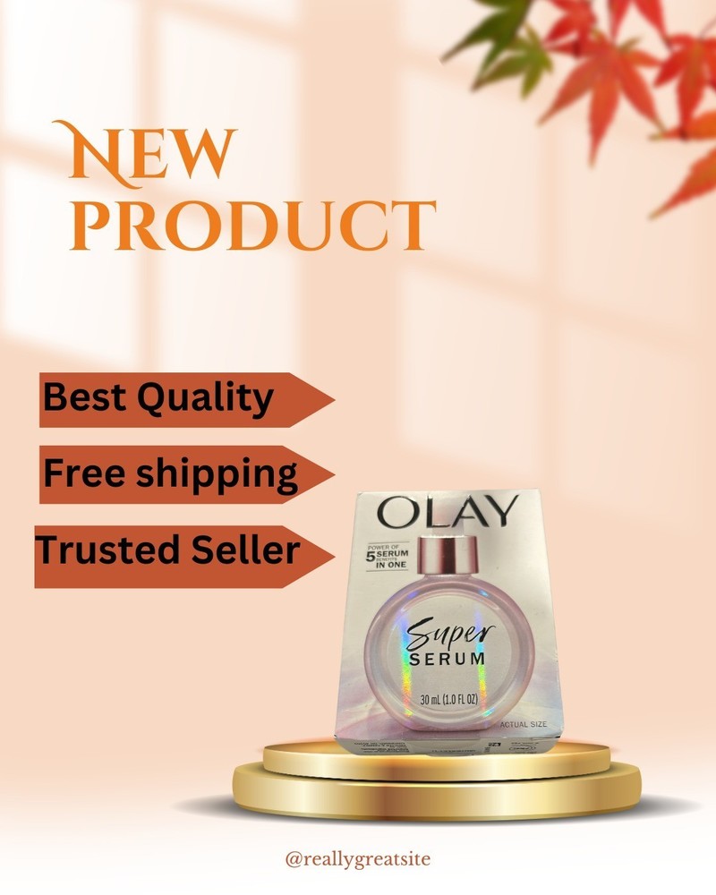 Olay Super Serum 1.0 oz with Niacinamide Vitamin C Collagen AHA & Vitamin E