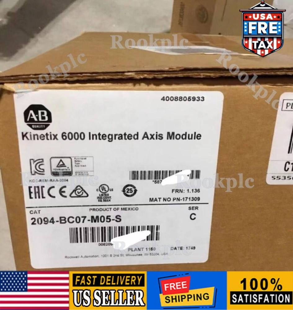 New Allen-Bradley 2094-BC07-M05-S Kinetix 6000 Integrated Axis Module