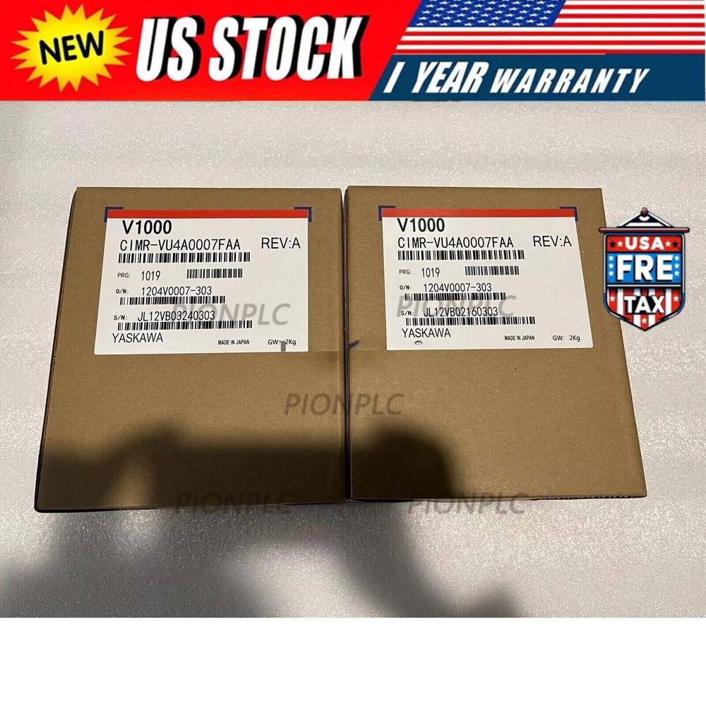 Yaskawa V1000 Variable Frequency Speed AC Drive CIMR-VU4A0007FAA - NEW