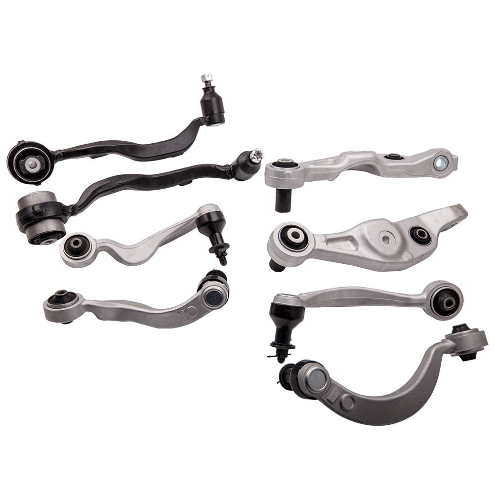8pc Control Arm Set for 2007-2017 Lexus LS460 RWD Models