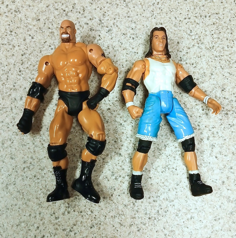 WCW GOLDBERG/ BILLY KIDMAN ToyBiz  Wrestling Action Figures WWE WWF 1999