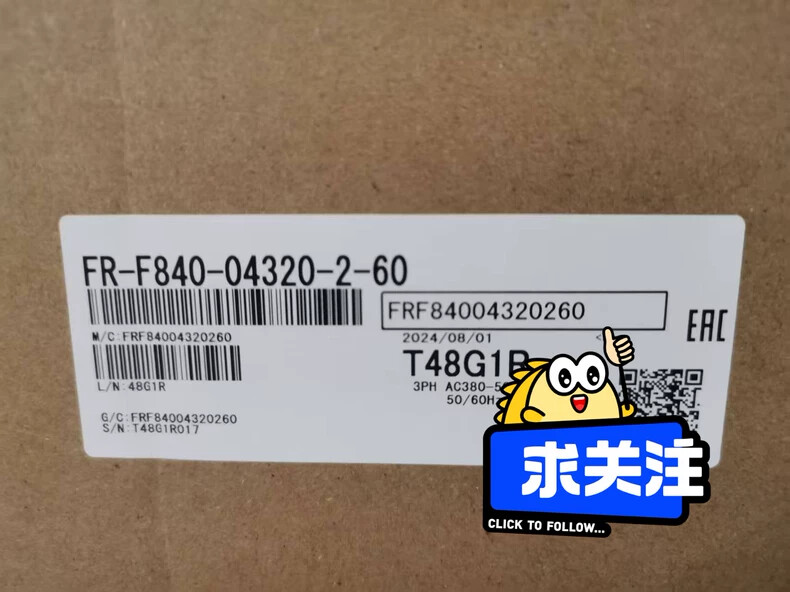 Fr-F840-04320-2-60 1Pcs New Mitsubishi Inverter Fr-F840-04320-2-60
