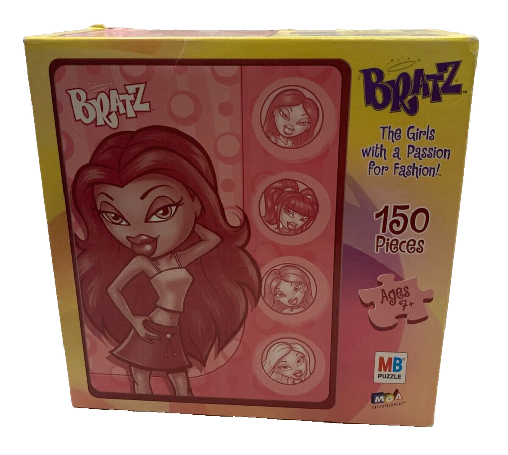 Bratz MGA Entertainment Hasbro 150 Pieces Puzzle Vintage 2004