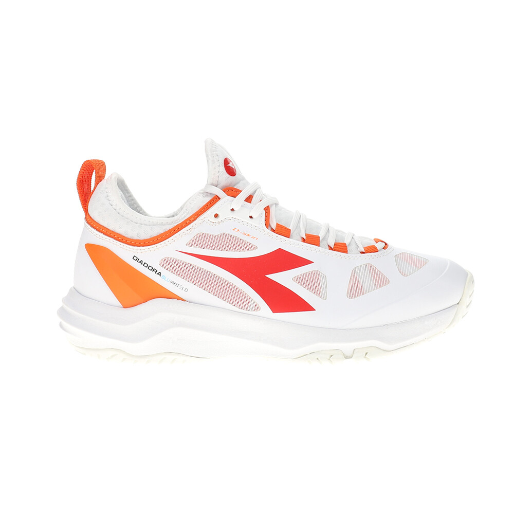Diadora Speed Blushield Fly 3 Plus Ag Womens White Tennis Shoes Athletic Sneakers