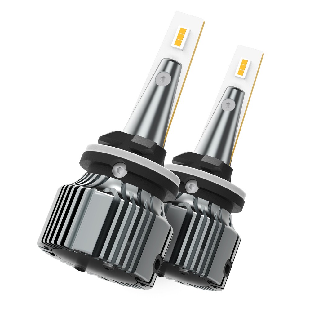 2* 880/881 LED Fog Bulbs Kit 3000K Golden Yellow Light Bulb 3000LM Car Parts New
