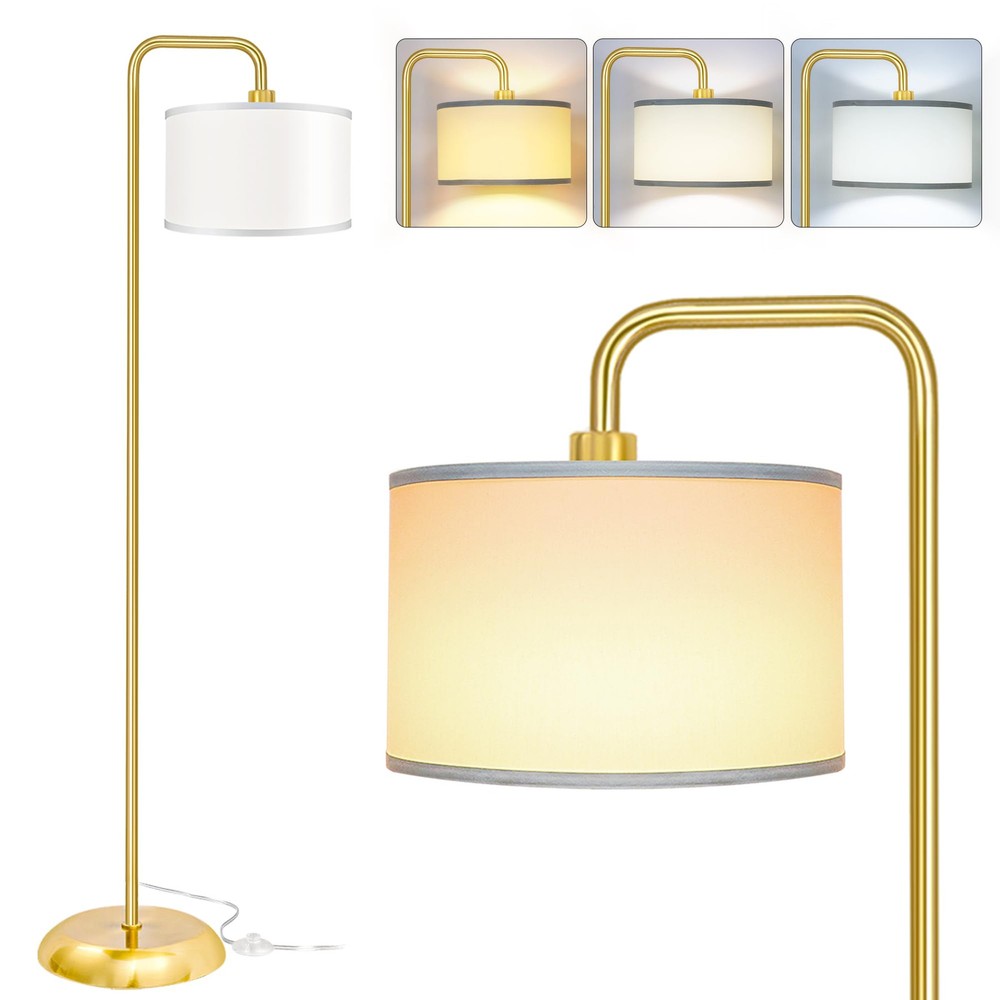 Upgraded 3-Temperature LED Floor Lamp for Modern Living Rooms