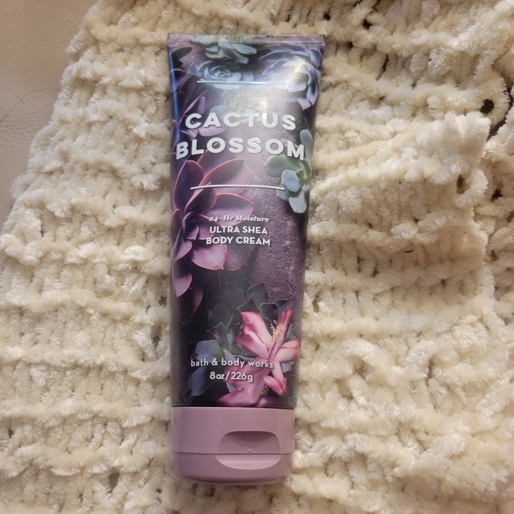 Bath & Body Works Cactus Blossom Ultra Shea Body Cream 8oz Rare Hard to Find