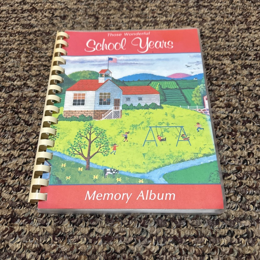 Vintage-Those Wonderful School Years Memory Album UNUSED