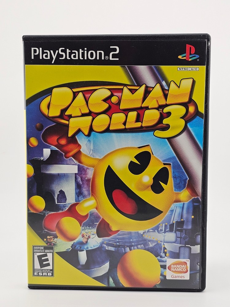 Sony Playstation 2 PS2 Pac Man World 3 CIB Cleaned & Tested