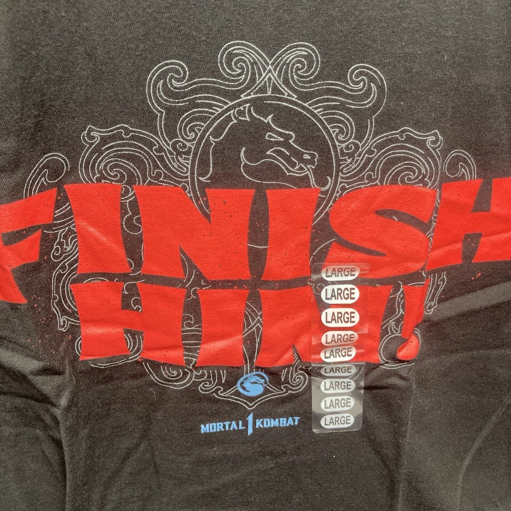 Men Graphic T-Shirt Mortal Kombat Large