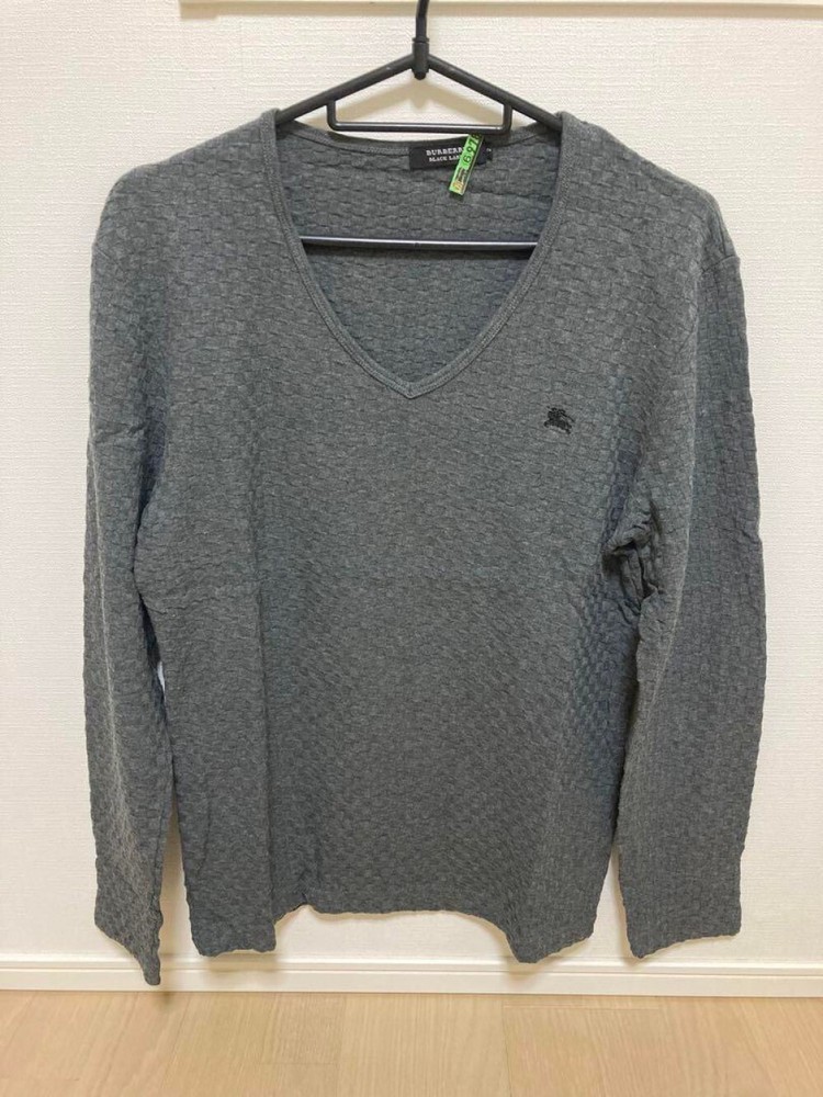 Burberry knit sweater Men's Fashion from Japan