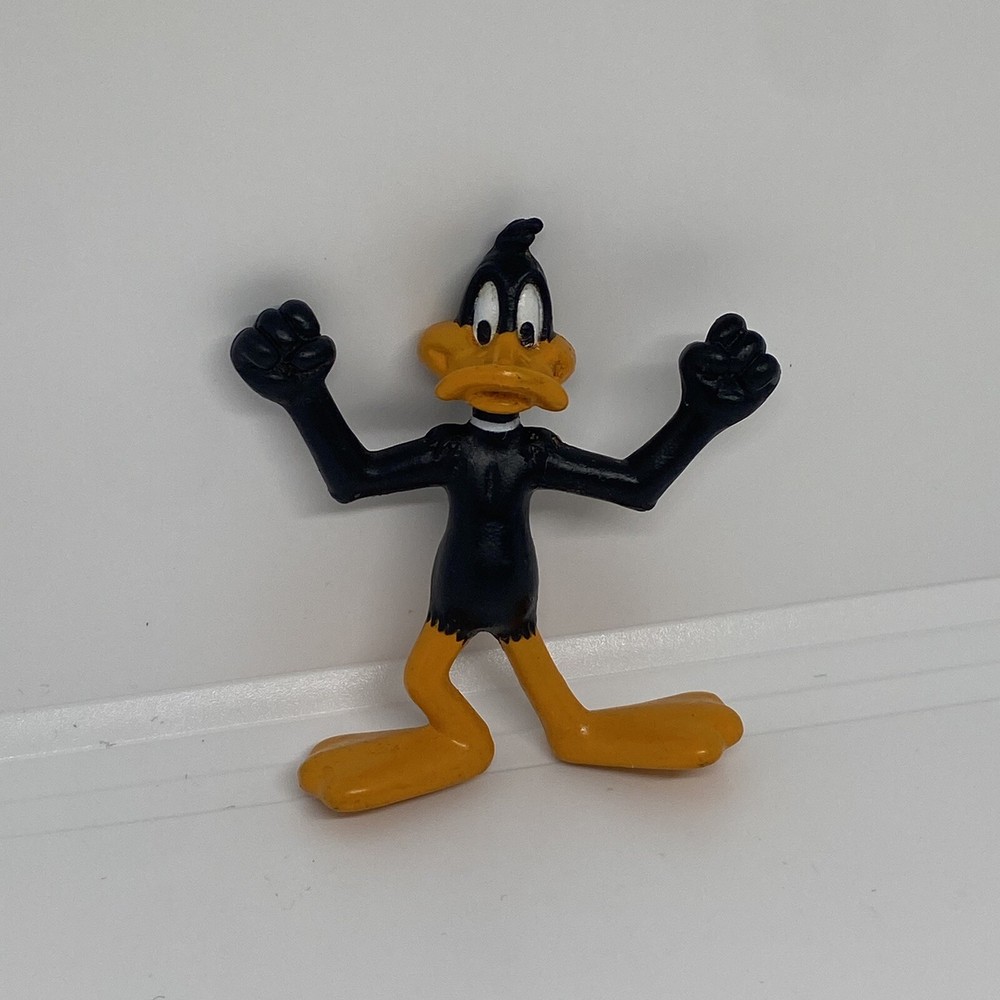 1991 Daffy Duck Looney Tunes Vintage Vinyl Figure 2.75 Inches Loose