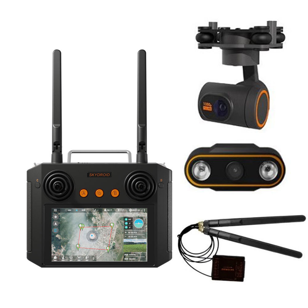 Skydroid H12 Pro 2.4GHz 12CH FHSS 10KM 1080P Transmission Telemetry Transmitter
