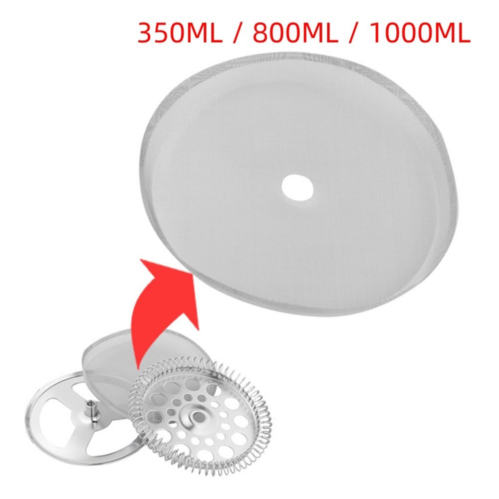 Durable Coffee Press Filters 7.2CM 8.7CM 10CM for 1000ML 800ML 350ML French Press
