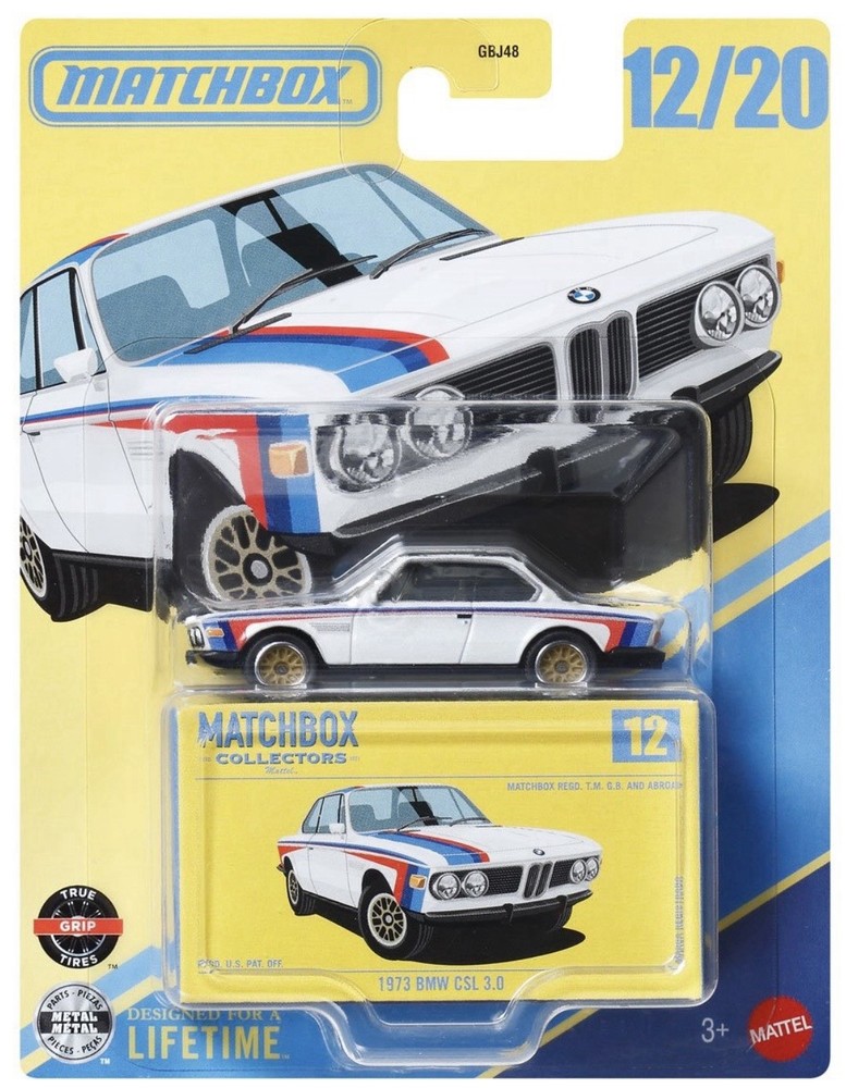 MATCHBOX 1973 BMW CSL 3.0 MATCHBOX COLLECTORS