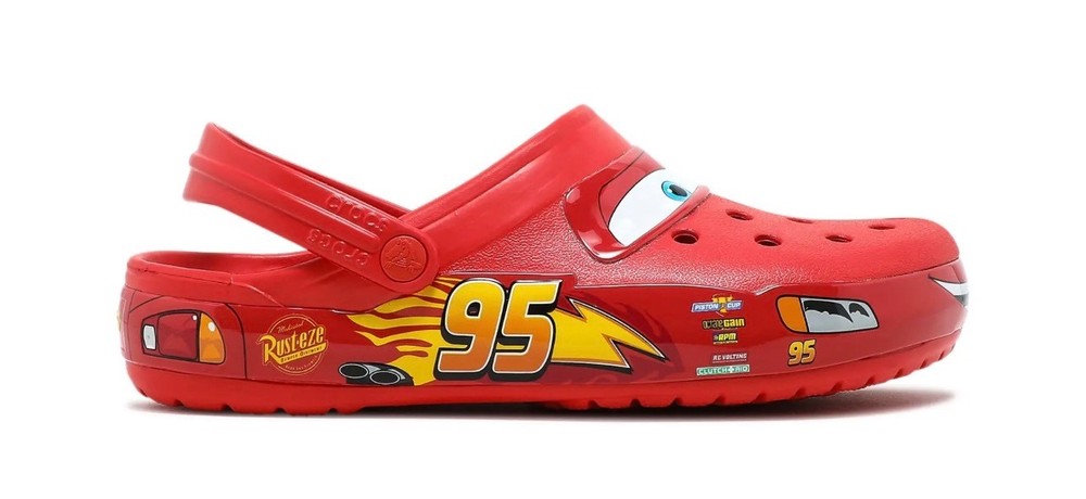 CROCS LIGHTNING McQueen 7m-9w  limited Edition fast shipping Disney Pixar