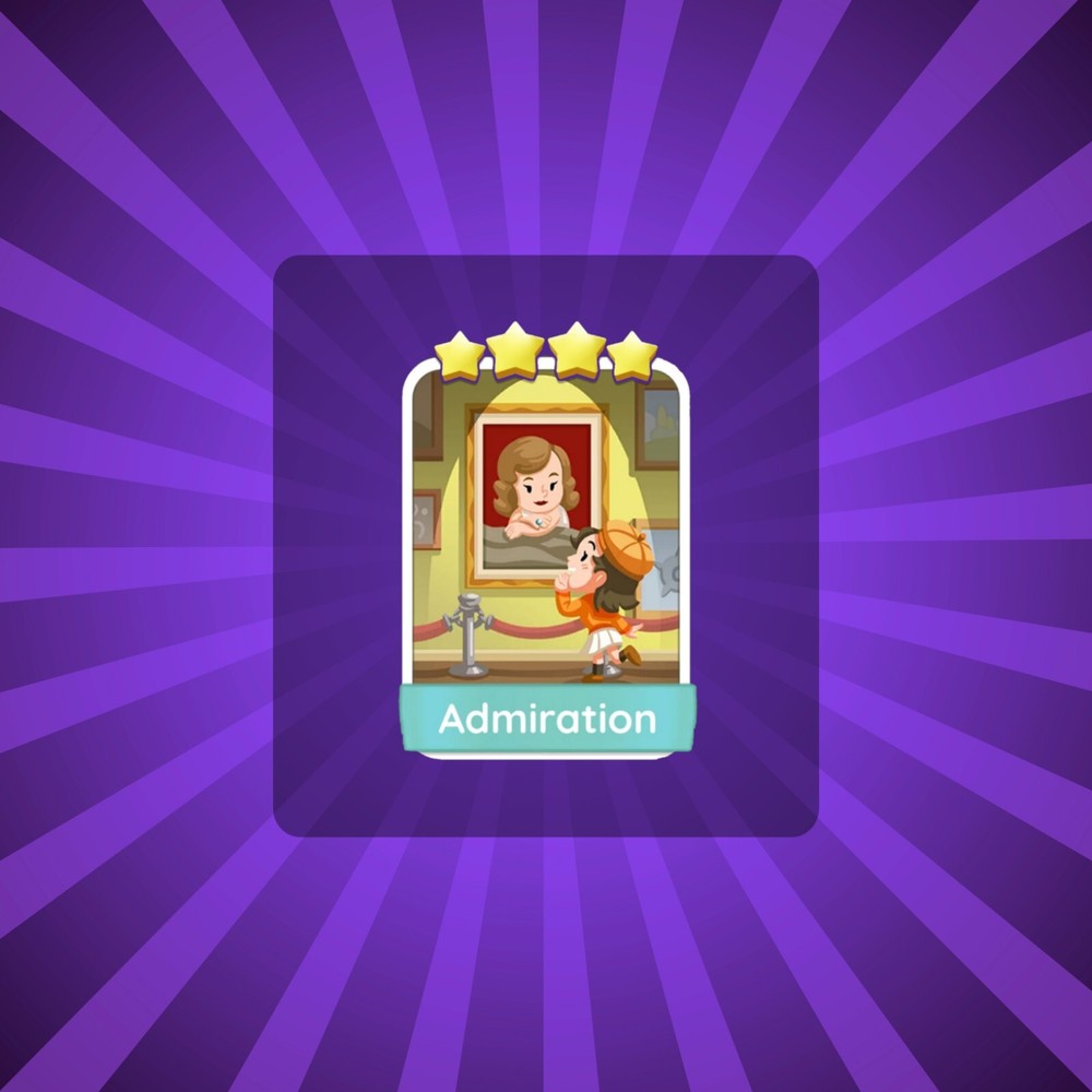 Admiration - Mono Go 4 Stars Sticker ⚡ Artful Tales Album ⚡ Fast Delivery