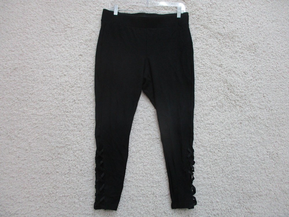 Torrid Pants 0R Womens Plus Size Black Legging Stretch Athletic Pull On Modern