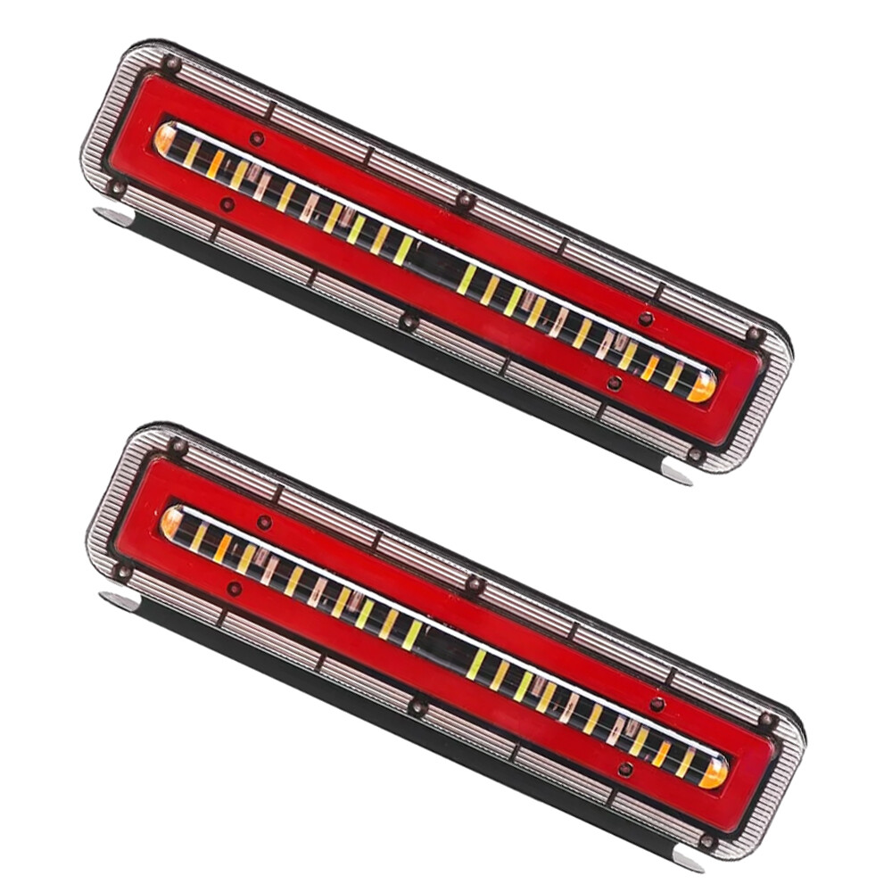 24V 30cm Red White Yellow Rear Tail Lights for Trailer Truck UTE Caravan