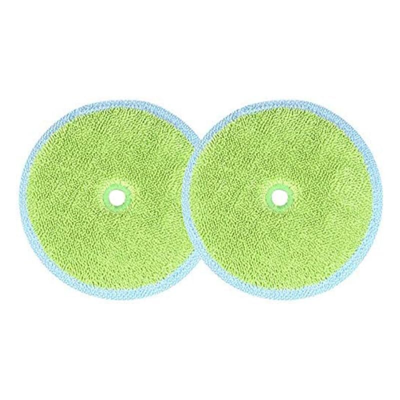 EVERYBOT Replacement Accessory of Edge Washable Microfiber Mop Pads for Robot...