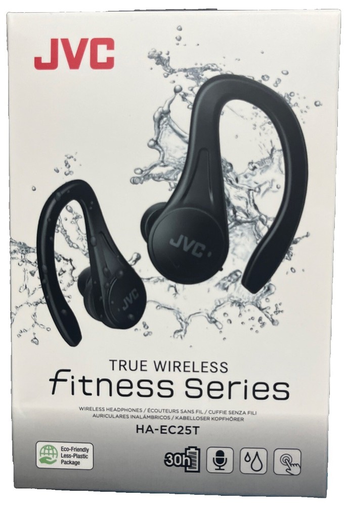 FLASH SALE JVC True Wireless Fitness Series HA-EC25T Bluetooth Headphones USB-image