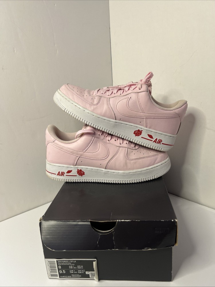 Size 8 - Af1 Pink Thank You Plastic Bag