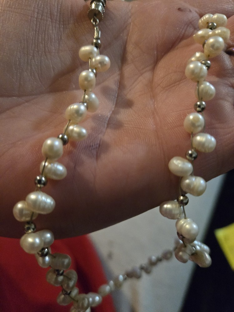 Freshwater Baroque Pearl Vintage Necklace
