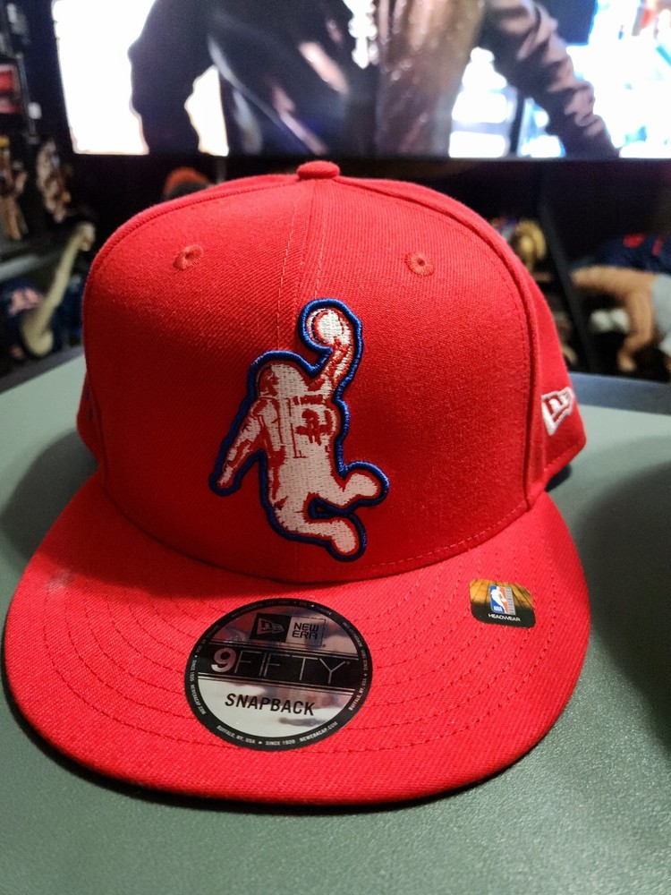 Houston Rockets New Era Red 2023/24 City Edition Alternate  Snapback Hat RARE!