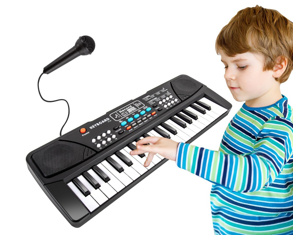 Piano Keyboard, Piano for with Microphone Portable Electronic Keyboards for B...