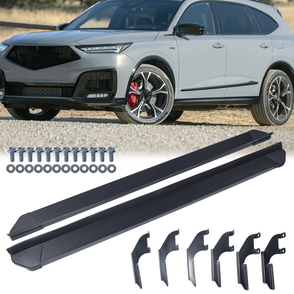 Side Steps Nerf Bar Aluminum Stock Running Boards  For 2022 2023- 2026 Acura MDX