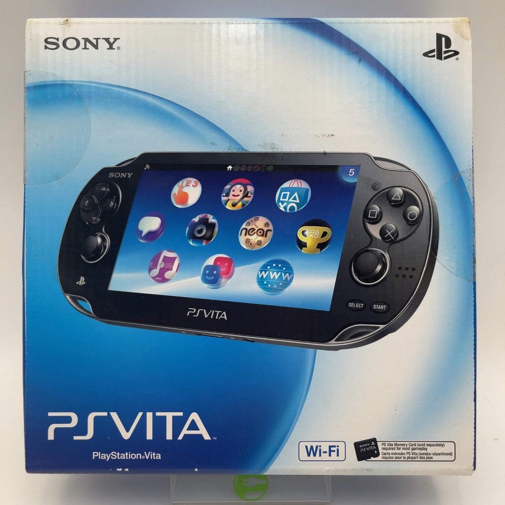 Sony PlayStation Vita PCH-1001 Black Handheld System
