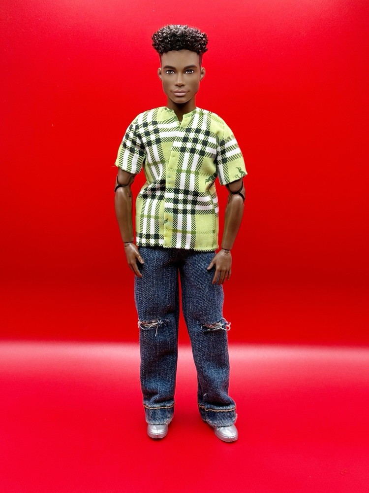 Hand-sewn 2 Piece Ken Doll Outfit
