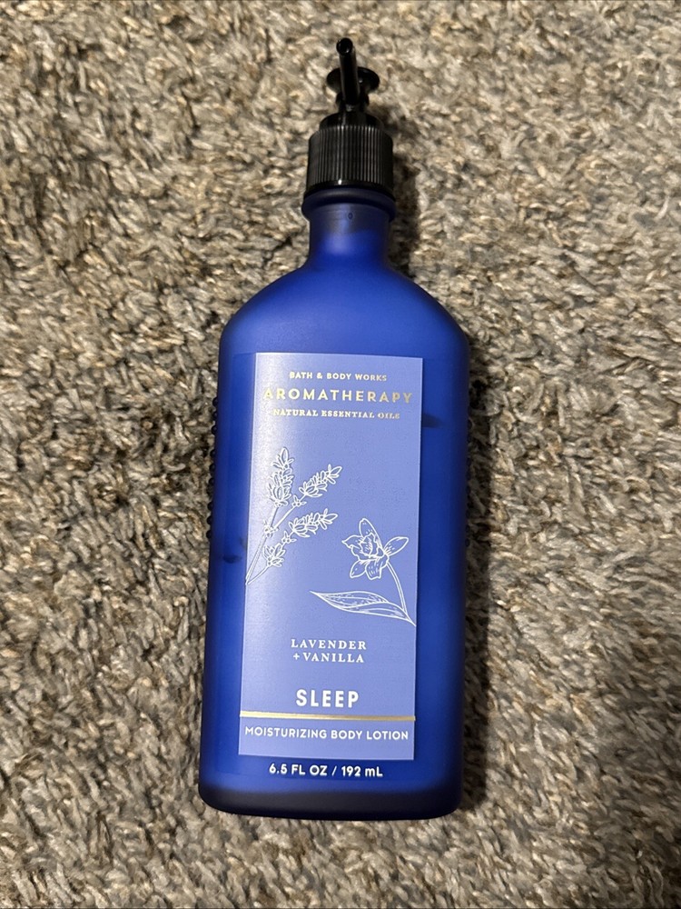 Bath & Body Works Aromatherapy SLEEP Lavender + Vanilla Lotion 6.5 Oz