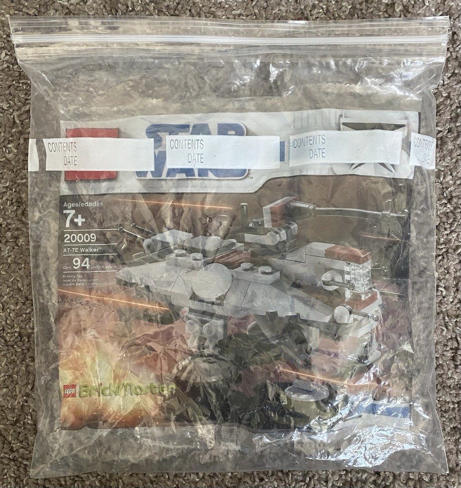 Lego 20009 Brickmaster Star Wars AT-TE Walker Likely Complete