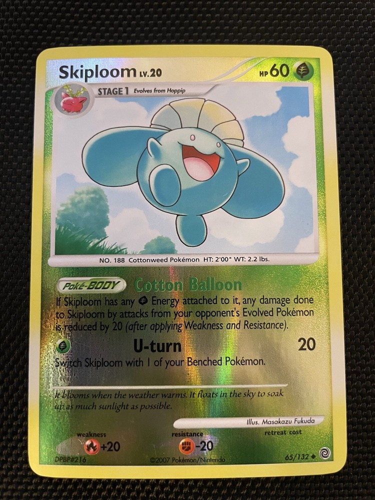 Skiploom Secret Wonders 65/132 Near Mint NM Reverse Holo