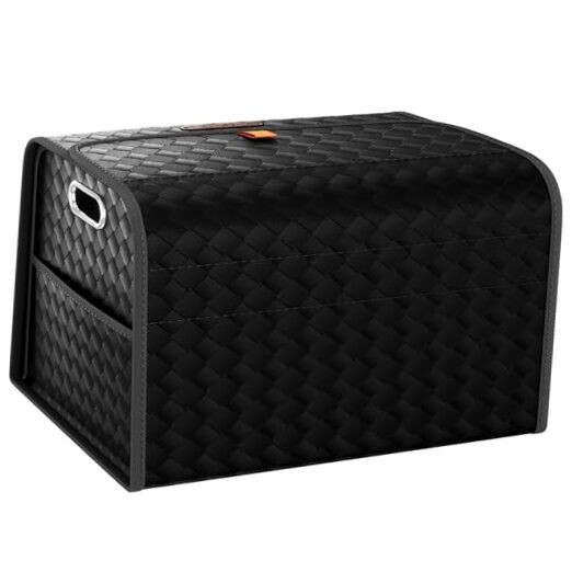 Collapsible Black Car Trunk Organizer for Storage