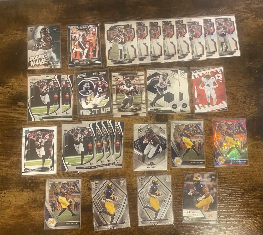 Houston Texans Football Card Lot - 171 Cards (Rookies, #'d or Autos Only)