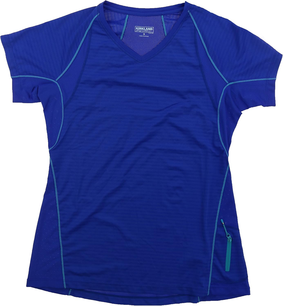 Women'S Ladies' Striped Active Yoga Tee