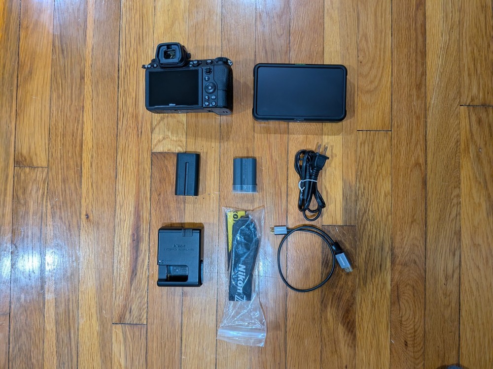 LIMITED TIME!! PRICE: $800 - Nikon Z6 24MP  - PLUS ATOMOS Shinobi 5 4k Monitor!!-image