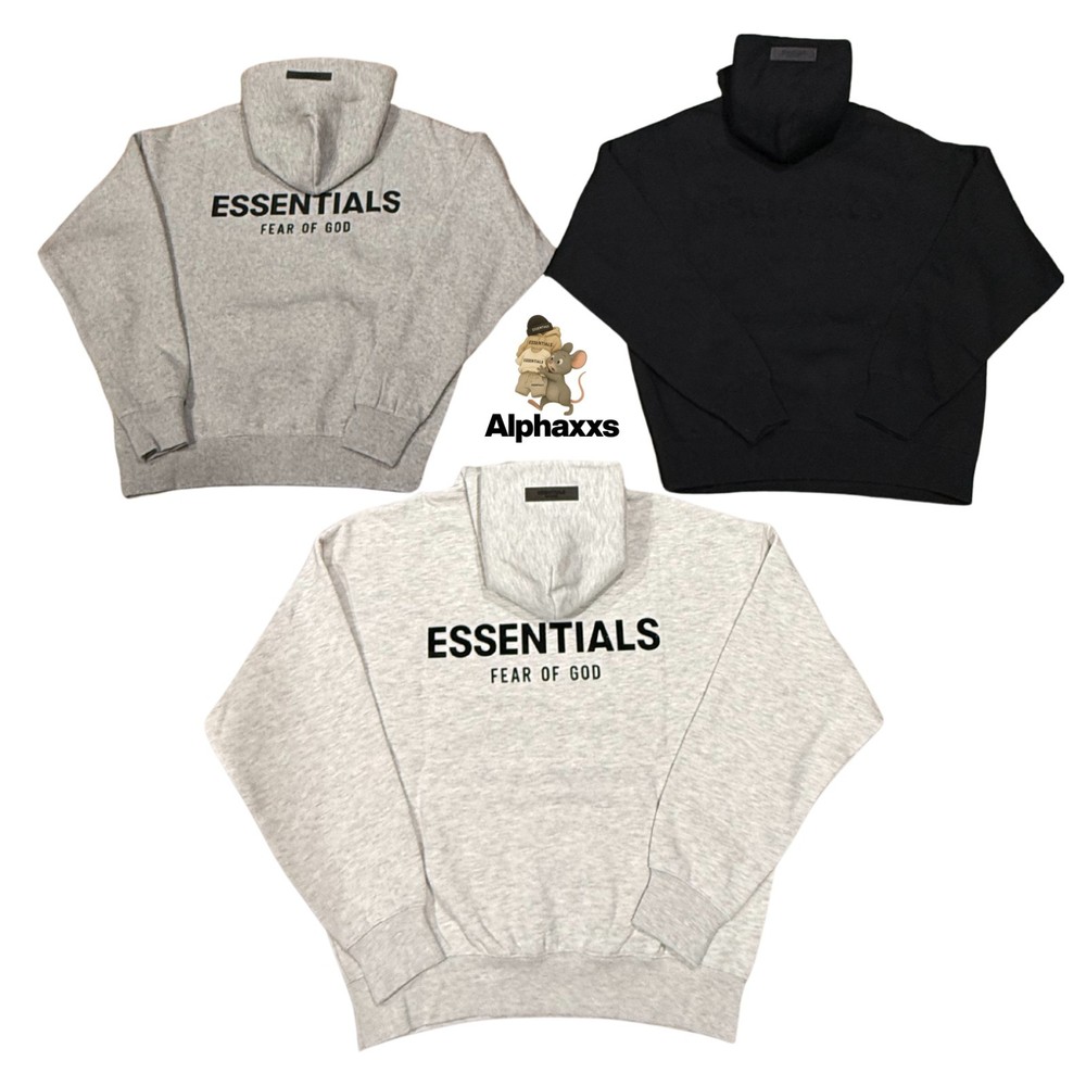 Fear of God Essentials Hoodie FW22 Dark Oatmeal  Authentic (XS-XXL)