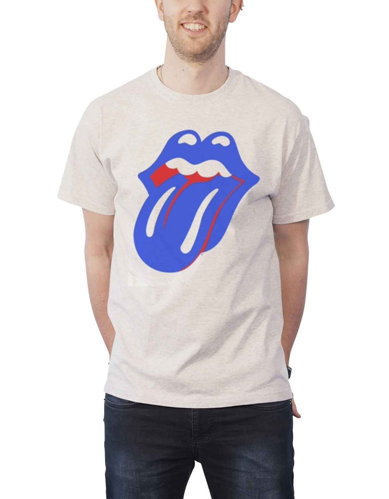 The Rolling Stones Blue & Lonesome Official Mens Off-White T-Shirt