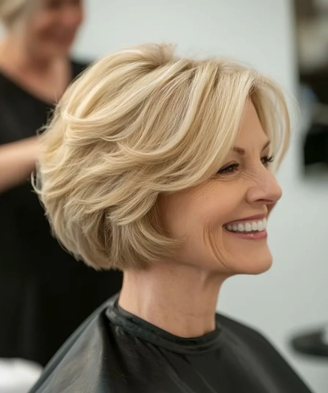 Highlight Blonde Bob Wig 100% Human Hair Wigs Lace Front Wig 13x4